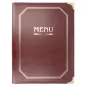 PORTE MENU 8 POCHETTES DIN-A4
