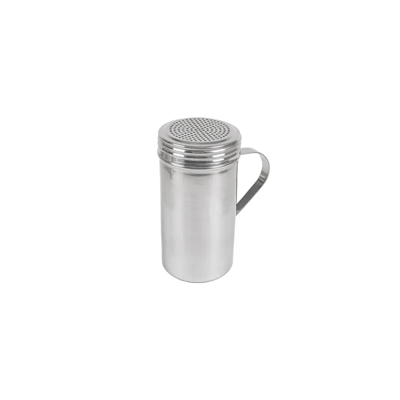 SAUPOUDREUSE SEL AVEC ANSE 445 ML- 15 oz Ø 7x13 CM ARGENTE INOX (1 UNITÉ) SAUPOUDREUSE SEL AVEC ANSE 445 ML- 15 oz Ø 7x13 CM ARGENTE INOX (1 UNITÉ)