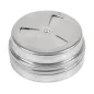 SAUPOUDREUSE ÉPICES AVEC ANSE 295 ML Ø 7x11 CM ARGENTE INOX (1 UNITÉ) SAUPOUDREUSE ÉPICES AVEC ANSE