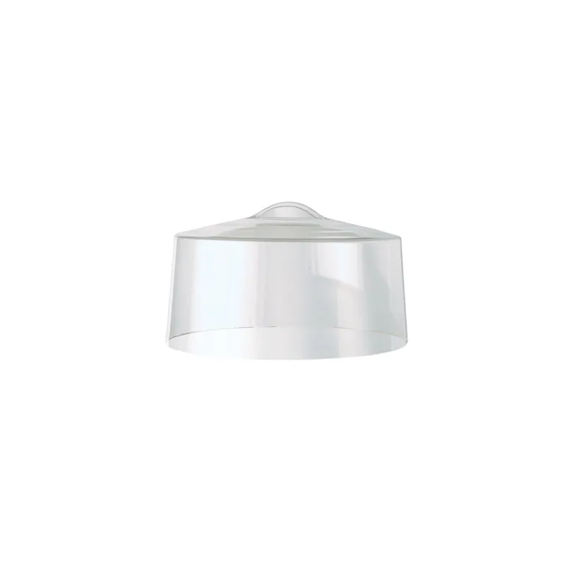 COUPOLE CYLINDRIQUE ACRYLIQUE   Ø 30,3x16 CM TRANSPARENT PLASTIQUE (1 UNITÉ)