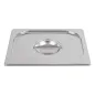 COUVERCLE 1/2 POUR RÉFÉRENCE 181.67/68 32,3x26,5 CM ARGENTE INOX (1 UNITÉ) COUVERCLE 1/2 POUR RÉFÉRENCE 181.67/68