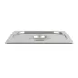 COUVERCLE 1/2 POUR RÉFÉRENCE 181.67/68 32,3x26,5 CM ARGENTE INOX (1 UNITÉ) COUVERCLE 1/2 POUR RÉFÉRENCE 181.67/68