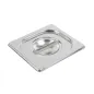 COUVERCLE 1/6 POUR RÉFÉRENCE 181.75 17,6x16 CM ARGENTE INOX (1 UNITÉ) COUVERCLE 1/6 POUR RÉFÉRENCE 181.75