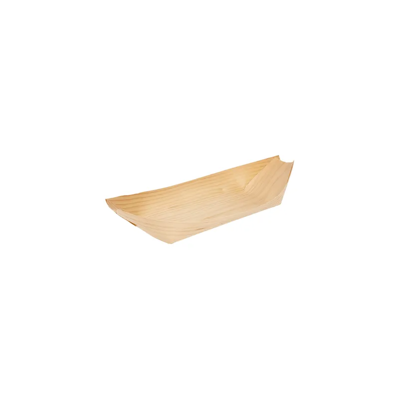 BARQUETTES EN FEUILLE DE PEUPLIER WOOD  25x11x2,5 CM NATUREL BOIS (2000 UNITÉ)