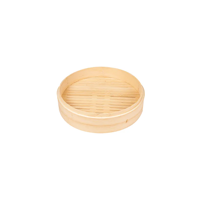 RÉCIPIENTS MAXI DIM-SUM BAMBOO  Ø 30x6 CM NATUREL BAMBOU (4 UNITÉ)