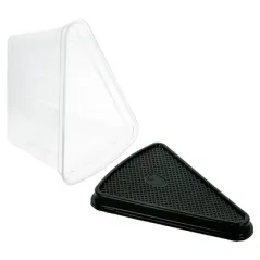 300 U. RÉCIPIENTS TRIANGULAIRES GÂTEAUX