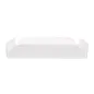 CARRÉS RAINÉS 7x7+2 CM BLANC CARTON (250 UNITÉ) CARRÉS RAINÉS