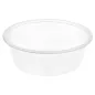 RÉCIPIENTS INJECTÉS MICRO-ONDABLES 225 ML Ø 11,5x3,7 CM TRANSPARENT PP (500 UNITÉ) RÉCIPIENTS INJECTÉS MICRO-ONDABLES