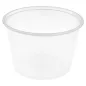 RÉCIPIENTS INJECTÉS MICRO-ONDABLES 525 ML Ø 11,5x8 CM TRANSPARENT PP (500 UNITÉ) RÉCIPIENTS INJECTÉS MICRO-ONDABLES