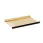 FONDS PLIÉS 380 G/M2 10x4,5+1,5 CM OR/NOIR CARTON (200 UNITÉ) FONDS PLIÉS