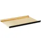 FONDS PLIÉS 380 G/M2 12,6x4,5+1,5 CM OR/NOIR CARTON (200 UNITÉ) FONDS PLIÉS