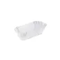 CAPSULES LONGUES PETIT FOURS 50 G/M2 10,5x6x2,5 CM BLANC PARCH.INGRAISSABLE (1000 UNITÉ) CAPSULES LONGUES PETIT FOURS