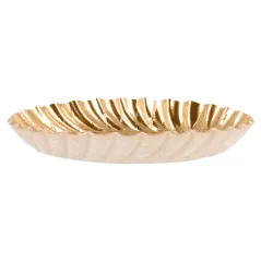 MINI PLATEAUX  325 G/M2 Ø 5,5 CM OR CARTON (100 UNITÉ)