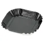 MINI PLATEAUX 325 G/M2 5,5x5,5 CM NOIR CARTON (100 UNITÉ) MINI PLATEAUX