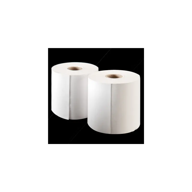 100 U. ROULEAUX ENREGISTREUR THERMIQUES   Ø55x57 MM BLANC PAPIER (1 UNITÉ)
