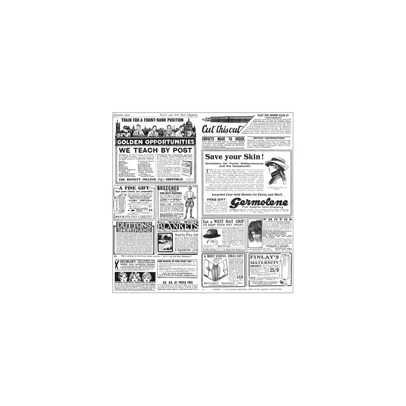 PAPIER INGRAISSABLE BASKET 'TIMES' 35 G/M2 31x31 CM BLANC PARCH.INGRAISSABLE (1000 UNITÉ)