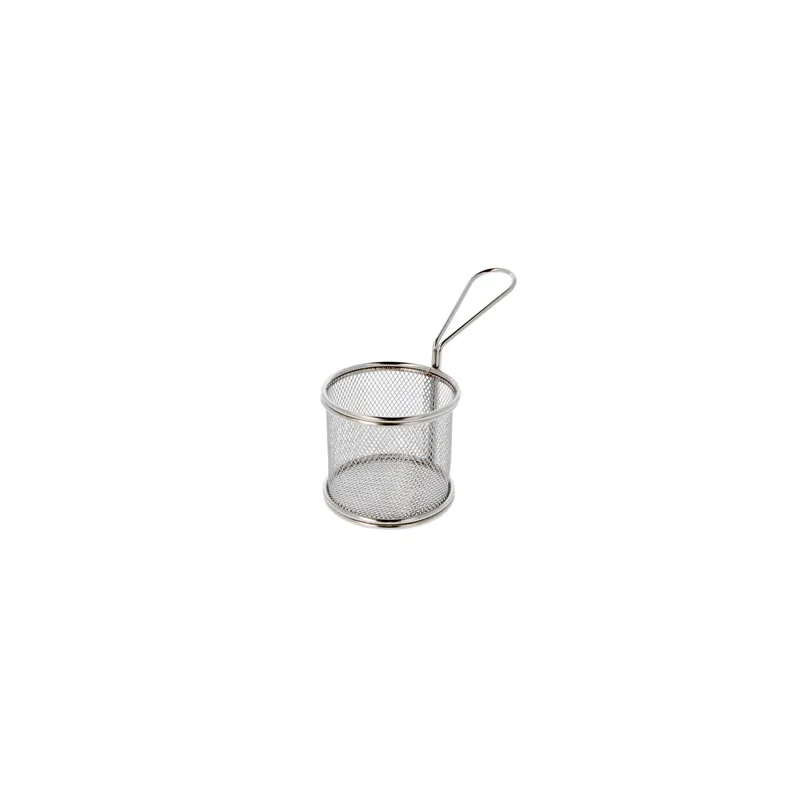 MINI FRITEUSES RONDES ARTINOX Ø 9x8 CM ARGENTE INOX (6 UNITÉ) MINI FRITEUSES RONDES ARTINOX Ø 9x8 CM ARGENTE INOX (6 UNITÉ)
