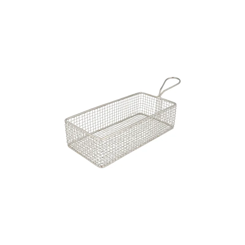 MINI FRITEUSES LONGUES ARTINOX  22x10x6 CM ARGENTE INOX (6 UNITÉ)