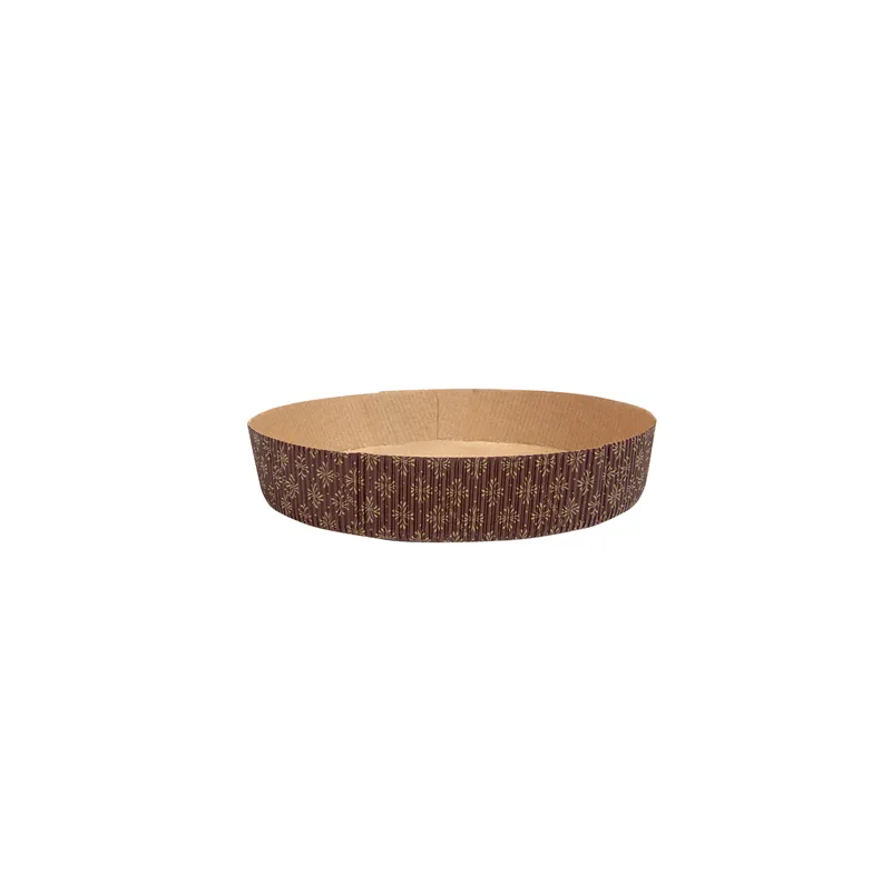 MOULES CUISSON PÂTISSERIE 145 G/M2 Ø 22x4 CM MARRON PAPIER (408 UNITÉ) MOULES CUISSON PÂTISSERIE 145 G/M2 Ø 22x4 CM MARRON PAPIER (408 UNITÉ)