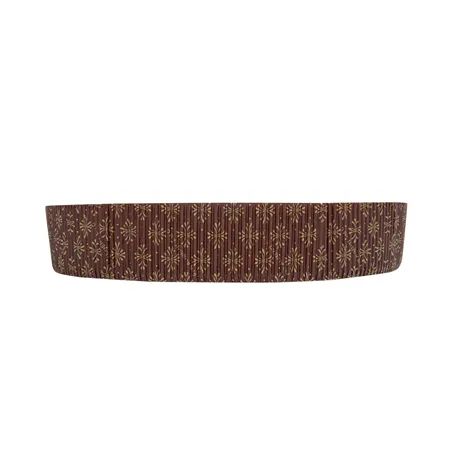 MOULES CUISSON PÂTISSERIE  145 G/M2 Ø 22x4 CM MARRON PAPIER (408 UNITÉ)