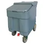 CHARIOT POUR GLAÇONS 125 L 76x86x53 CM GRIS PLASTIQUE (1 UNITÉ) CHARIOT POUR GLAÇONS