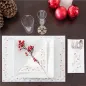 SACHET POUR COUVERTS + SERV.BLANCHE