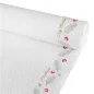 NAPPE EN ROULEAU 'NOËL' 48 G/M2 1,20 x 50 M BLANC CELLULOSE (1 UNITÉ) NAPPE EN ROULEAU