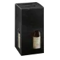 20 U. BOÎTES 4 BOUTEILLES 18x18x34 CM NOIR CARTON (1 UNITÉ) 20 U. BOÎTES 4 BOUTEILLES