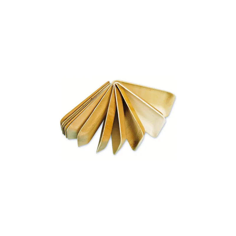 PLATEAUX RECTANGULAIRES ARECA  22,5x14,5x3 CM NATUREL ARECA (200 UNITÉ)