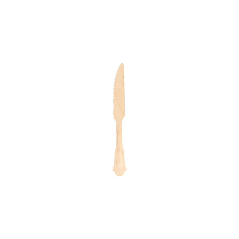 COUTEAUX WOOD 'CLASSIC' 20,4 CM NATUREL BOIS (100 UNITÉ) COUTEAUX WOOD 'CLASSIC' 20,4 CM NATUREL BOIS (100 UNITÉ)