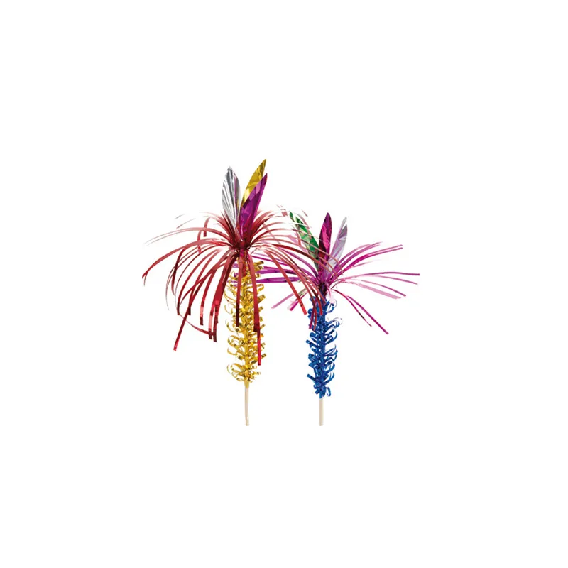 50 U. DÉCORS POUR GLACES - PALMIER   15 CM ASSORTI BOIS (1 UNITÉ)