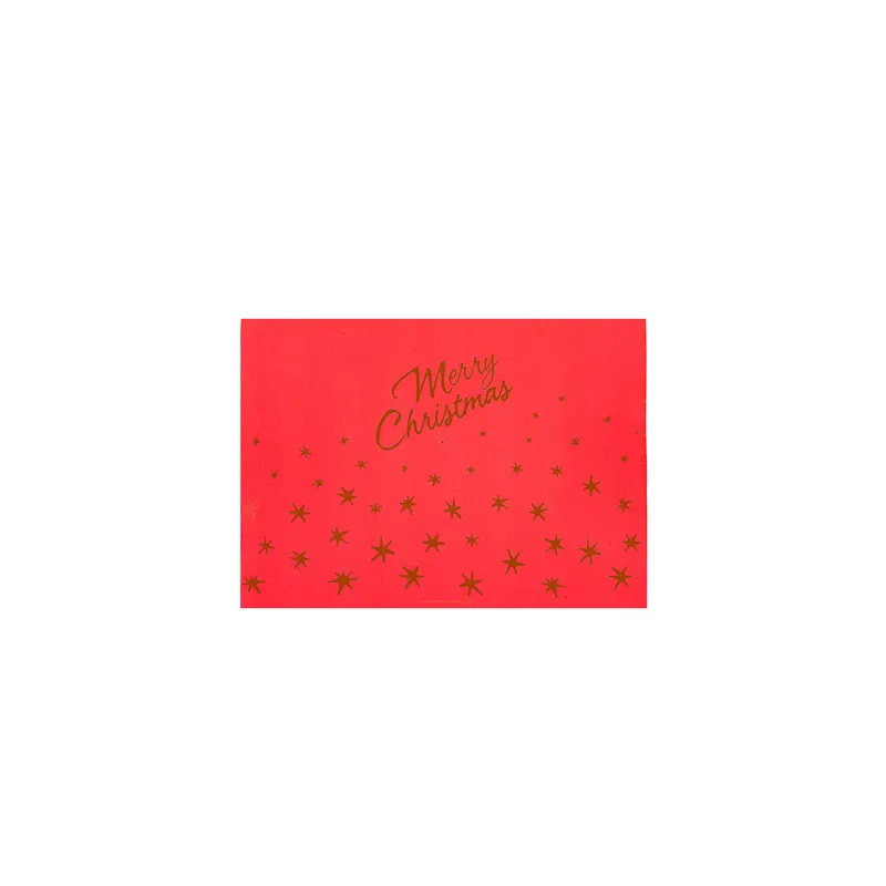SET DE TABLE 'MERRY CHRISTMAS' 55 G/M2 30x40 CM ROUGE AIRLAID (800 UNITÉ) SET DE TABLE 'MERRY CHRISTMAS' 55 G/M2 30x40 CM ROUGE AIRLAID (800 UNITÉ)