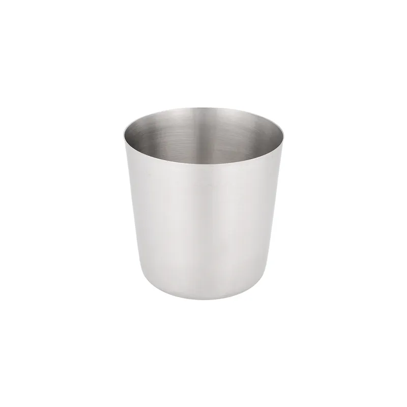 POTS À FRITES CLASSIQUES, LISSES ARTINOX  Ø 8,5x8,5 CM ARGENTE INOX (12 UNITÉ)