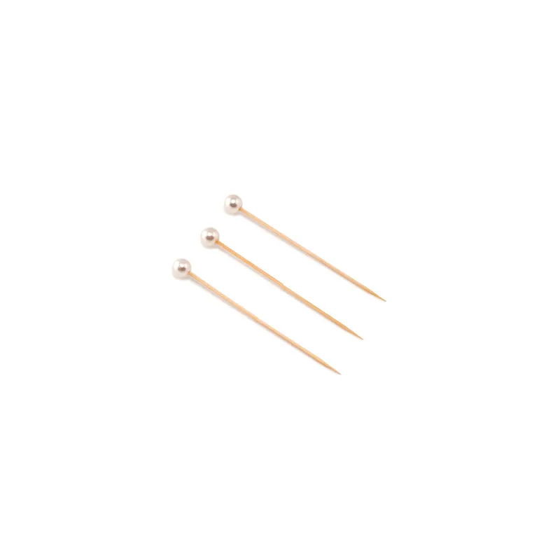 PIQUES "PERLE" BAMBOO 9 (h) CM NATUREL BAMBOU (100 UNITÉ) PIQUES "PERLE" BAMBOO 9 (h) CM NATUREL BAMBOU (100 UNITÉ)