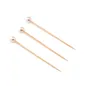 PIQUES "PERLE" BAMBOO 9 (h) CM NATUREL BAMBOU (100 UNITÉ) PIQUES "PERLE"