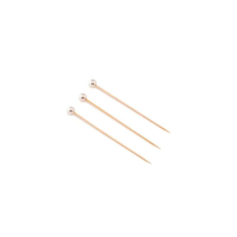 PIQUES "PERLE" BAMBOO 12 (h) CM NATUREL BAMBOU (100 UNITÉ) PIQUES "PERLE" BAMBOO 12 (h) CM NATUREL BAMBOU (100 UNITÉ)