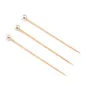 PIQUES "PERLE" BAMBOO 12 (h) CM NATUREL BAMBOU (100 UNITÉ) PIQUES "PERLE"