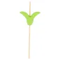 PIQUES "TULIPE" BAMBOO 9 (h) CM NATUREL BAMBOU (100 UNITÉ) PIQUES "TULIPE"