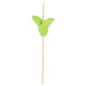 PIQUES "TULIPE" BAMBOO 9 (h) CM NATUREL BAMBOU (100 UNITÉ) PIQUES "TULIPE"