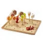 PLATEAU POUR 25 PICKS "GOLF" BAMBOO 25x20x2 CM NATUREL BAMBOU (1 UNITÉ) PLATEAU POUR 25 PICKS "GOLF"