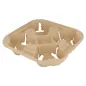 PORTE-GOBELETS, 4 GOBELETS