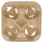 PORTE-GOBELETS, 4 GOBELETS