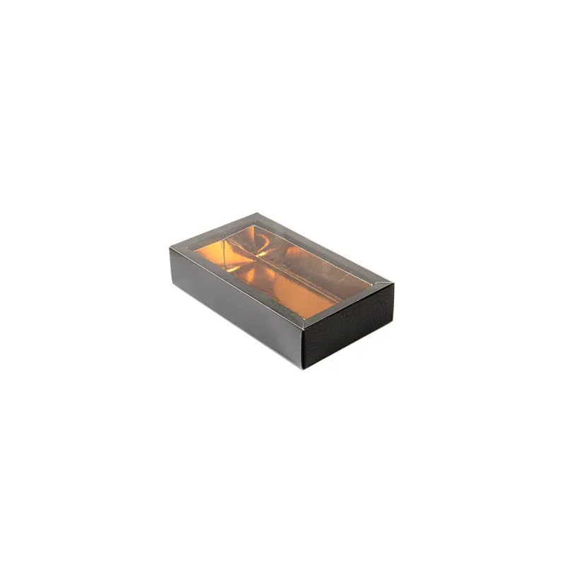 BOÎTES CHOCOLATS 14,5x7,5x3,5 CM NOIR CARTON (50 UNITÉ) BOÎTES CHOCOLATS 14,5x7,5x3,5 CM NOIR CARTON (50 UNITÉ)