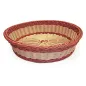 CORBEILLE PÂTISSERIE SIMILAIRE OSIER RONDE Ø 40x10 CM NATUREL PP (1 UNITÉ) CORBEILLE PÂTISSERIE SIMILAIRE OSIER RONDE