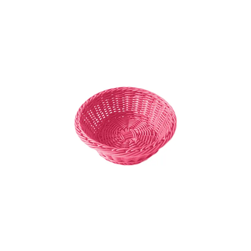 CORBEILLES SIMILAIRE OSIER RONDES Ø 20x8 CM FUCHSIA PP (12 UNITÉ) CORBEILLES SIMILAIRE OSIER RONDES Ø 20x8 CM FUCHSIA PP (12 UNITÉ)