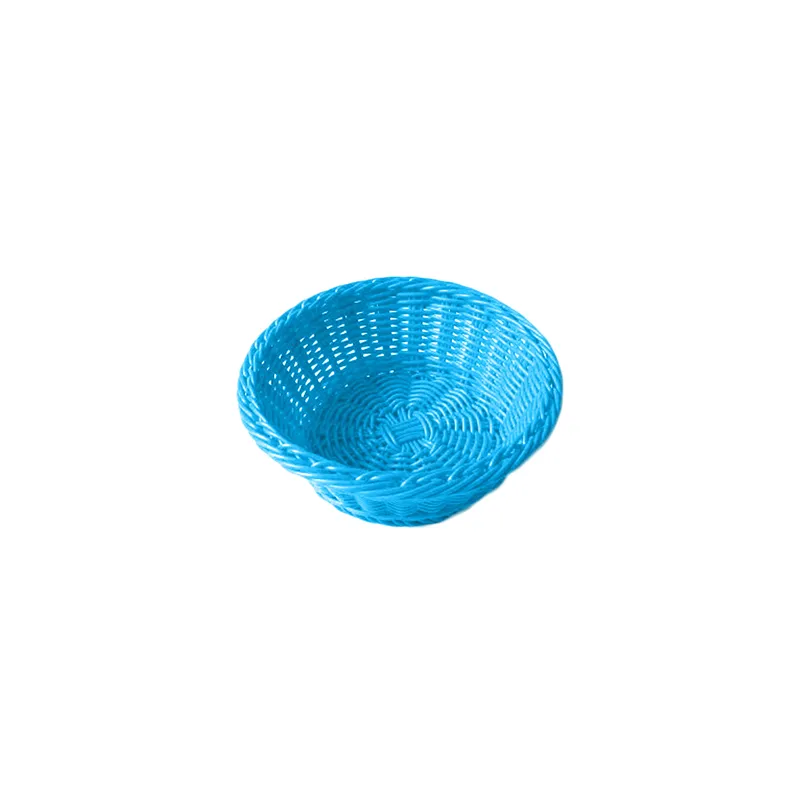 CORBEILLES SIMILAIRE OSIER RONDES Ø 20x8 CM BLEU TURQUOISE PP (12 UNITÉ) CORBEILLES SIMILAIRE OSIER RONDES Ø 20x8 CM BLEU TURQUOISE PP (12 UNITÉ)