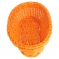CORBEILLES SIMILAIRE OSIER ALLONGÉES 23x9x8 CM ORANGE PP (12 UNITÉ) CORBEILLES SIMILAIRE OSIER ALLONGÉES