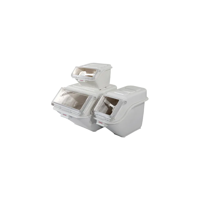 CONTENEUR DE RAYON  20 L 59,3x29x43,2 CM BLANC PP (1 UNITÉ)