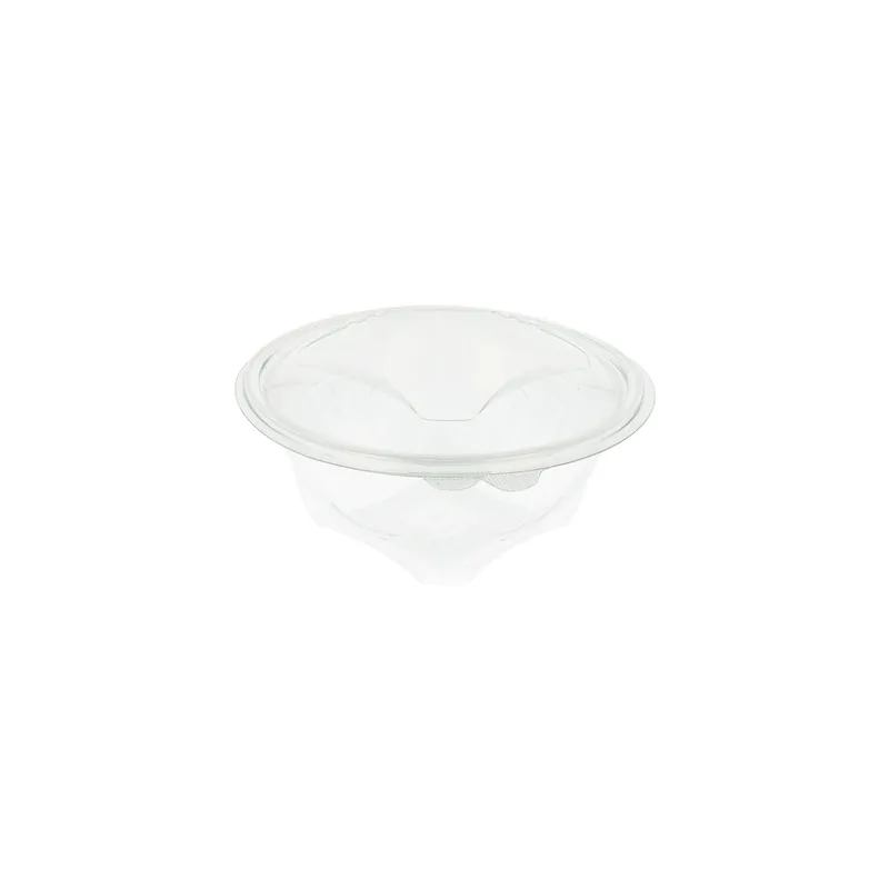 SALADIER AVEC CHARNIÈRE  1 L Ø 16,1x10,7 CM TRANSPARENT RPET (400 UNITÉ)