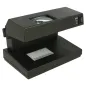 EURODÉTECTEUR FAUX BILLETS AC220-240V 18,5x12 CM NOIR PLASTIQUE (1 UNITÉ) EURODÉTECTEUR FAUX BILLETS AC220-240V